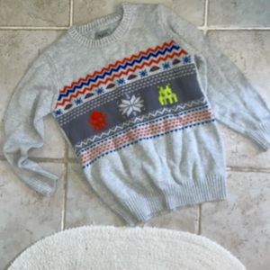 Retro video game “ugly” sweater